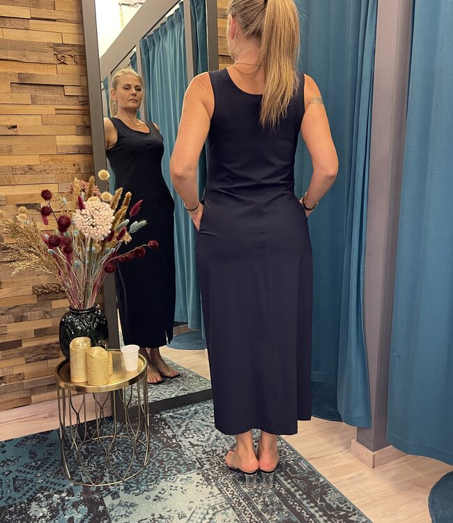 MI PIACE Travel Jurk Uni Dark Blue 2278