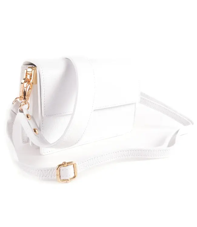 Lederen schoudertas 900050