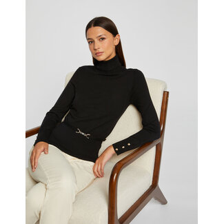 Morgan Long-sleeved with ornament 232-Mpensee Black