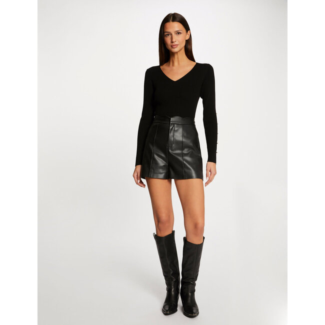 Morgan Trui lange mouwen splitten en knopen 232-Maya Navy