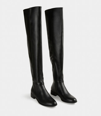 Morgan Overknee laarzen met rits 232-1Haute Black