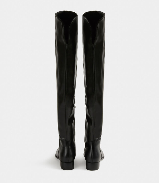 Morgan Overknee laarzen met rits 232-1Haute Black