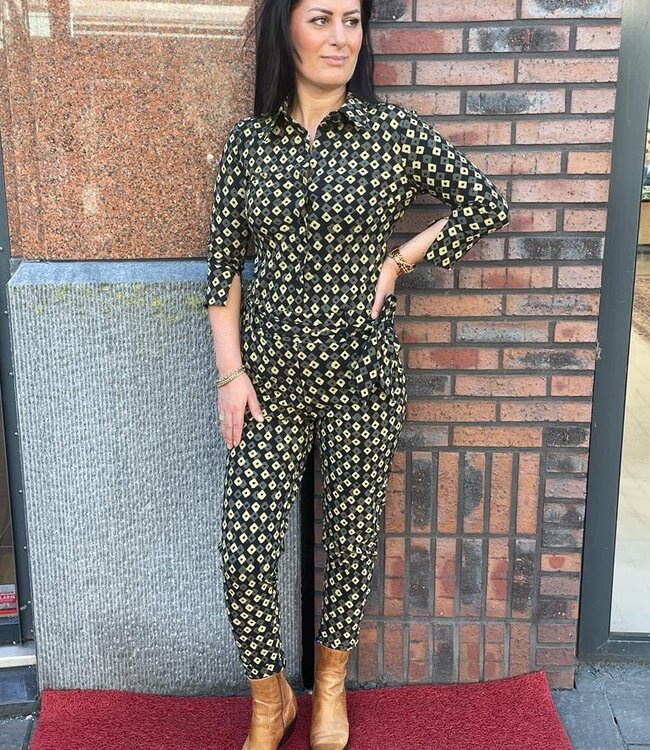 MI PIACE Travel Jumpsuit Delo  2033 Black/Deep