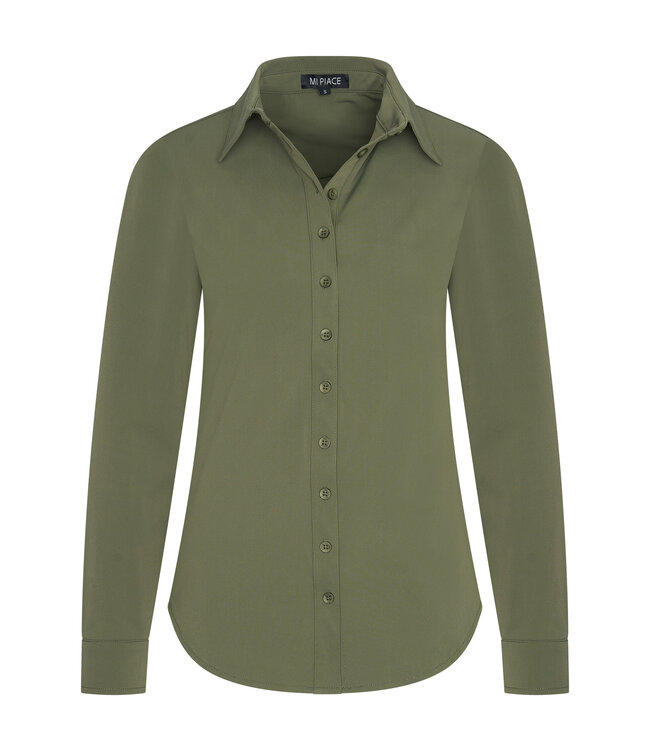 MI PIACE Travel Blouse Uni 60840 Deep Dephts
