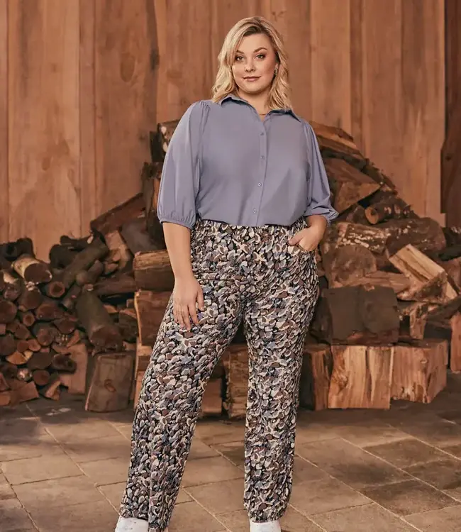 Exxcellent Lena Broek 23NZE03 Zand Licht Jeans