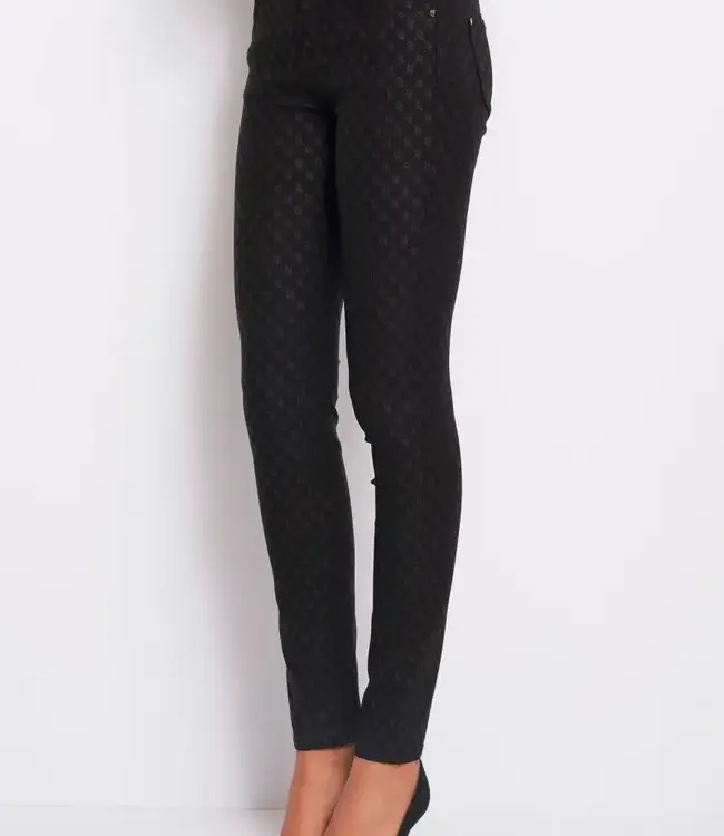 GAUDI Skinny trousers BD25001 Black