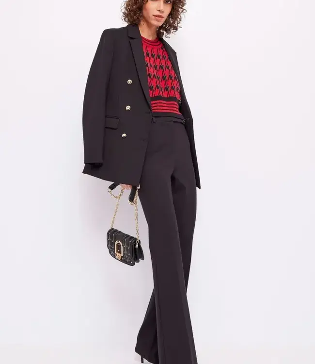 GAUDI Bootcut trousers BD24004 Black