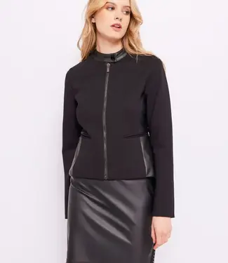 GAUDI Women's faux-leather jacket BD34004 Black