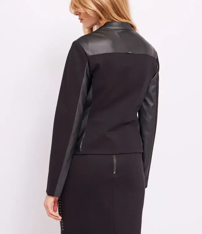 GAUDI Women's faux-leather jacket BD34004 Black