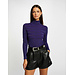 Morgan Long-sleeved jumper with turtleneck 202- Mentosa purple