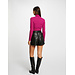 Morgan Long-sleeved jumper with turtleneck 202- Mentosa Raspberry