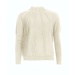 Morgan Long Sleeved Fine Gauge Sweater 232-Msola Ivoire