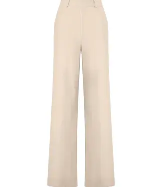 Palazzobroek van stofbCompact DL20PA Champignon