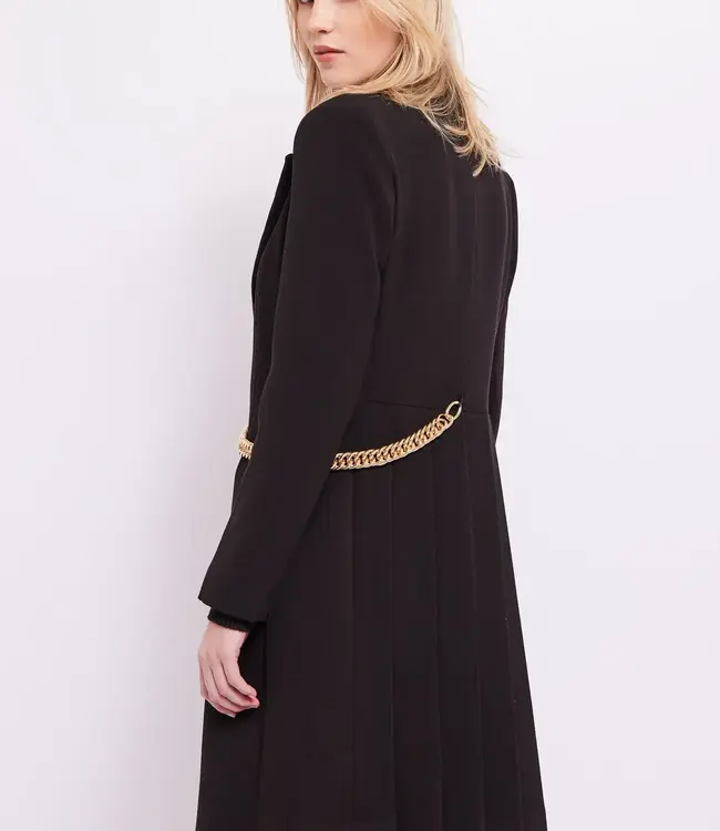 GAUDI Stretch crêpe manteau 321FD35024 Black