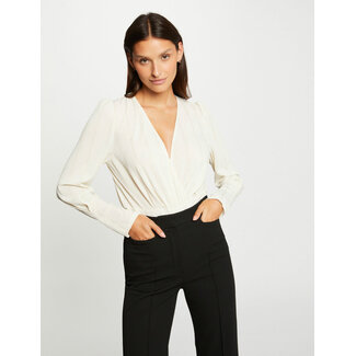 Morgan Long-sleeved blouse wrap-over  232-Ougiz