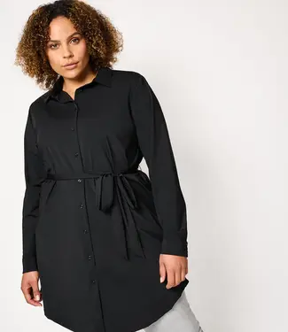 Exxcellent Lisa Tuniek Blouse DM06B Met Ceintuur Zwart