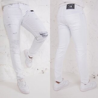 Uniplay Jeans  DEM11 White Black