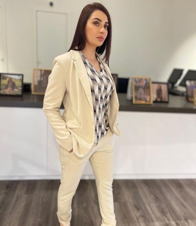 G-maxx Milou broek 24VYG02 Zand