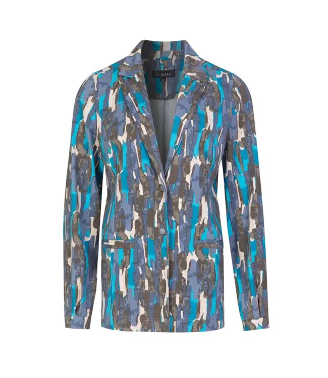 G-maxx Eliane Blazer 24VQG24 Bermudablauw