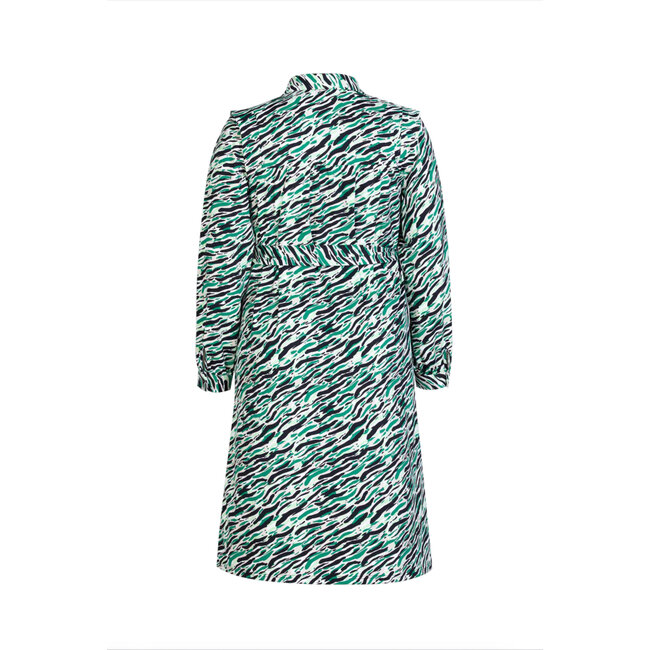 Exxcellent Gabriela Jurk 24VQE02 Zwart/Bladgroen