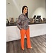 G-maxx Gwynne Blouse 24VZG08 Zwart/Kleurenmix