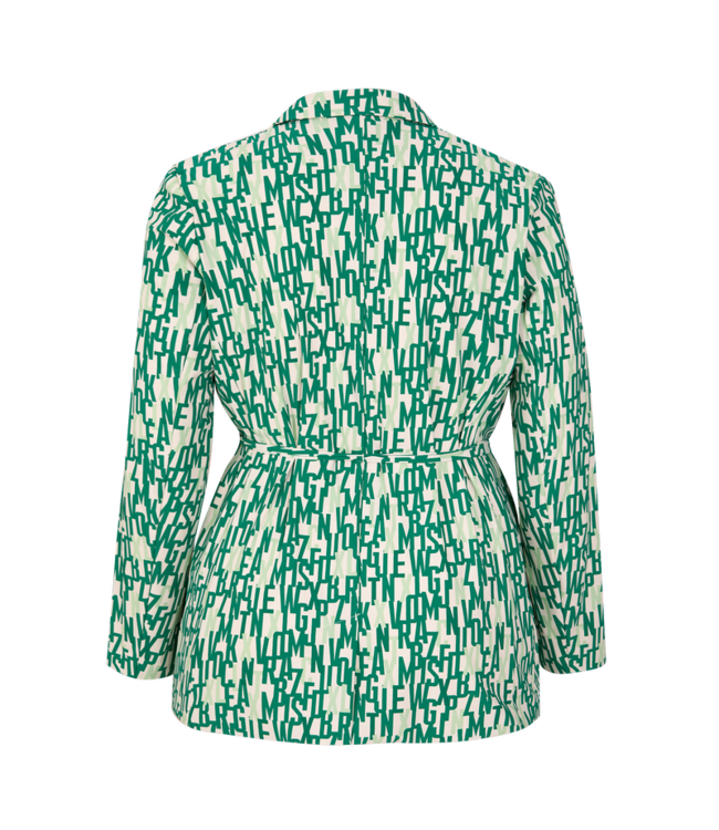 Exxcellent Senne Blazer 24vze45 Zand Bladgroen