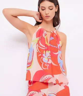 GAUDI Floral georgette top 411FD45018