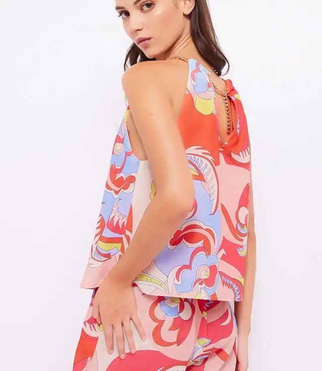 GAUDI Floral georgette top 411FD45018