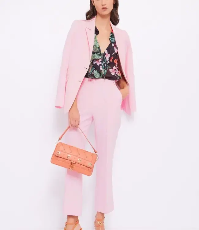 GAUDI Floral georgette top 411FD45020 Black