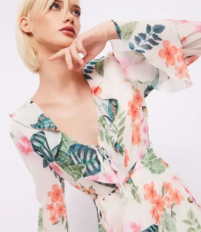 GAUDI Floral Georgette Dress 15024