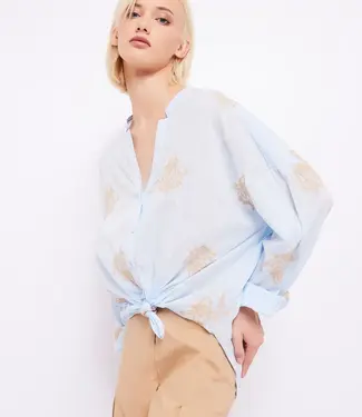 GAUDI Long Sleeve Shirt 411FD45001 Light Blue