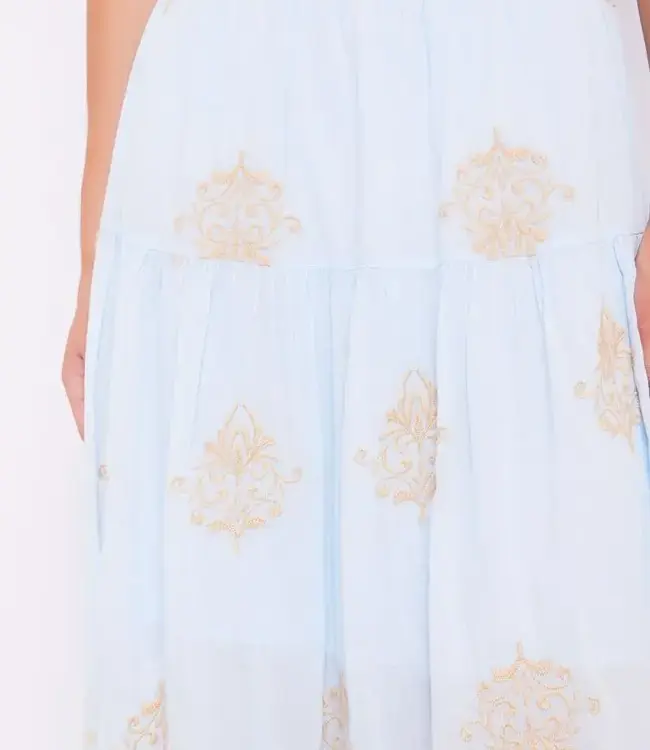 GAUDI Long Skirt 411FD75001 Light Blue