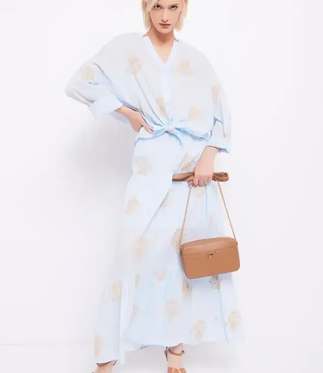 GAUDI Long Skirt 411FD75001 Light Blue