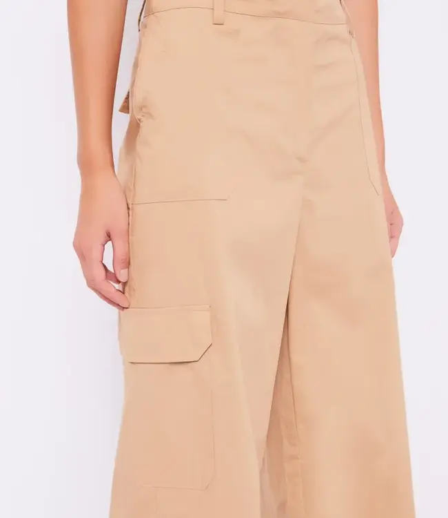 GAUDI Women's cargo trousers FD25005 Croissant