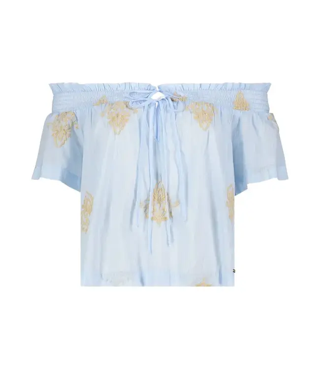 GAUDI Cotton top with embroidery FD45002