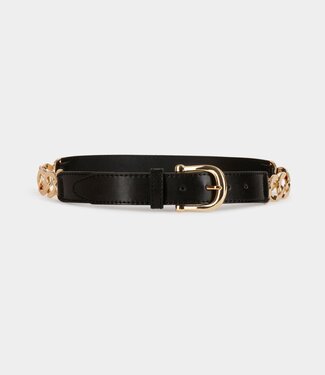 Morgan Belt with chain details white ladies' Morgan Belt with chain details white ladies'