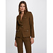 Morgan Buttoned waisted jacket khaki green ladies'