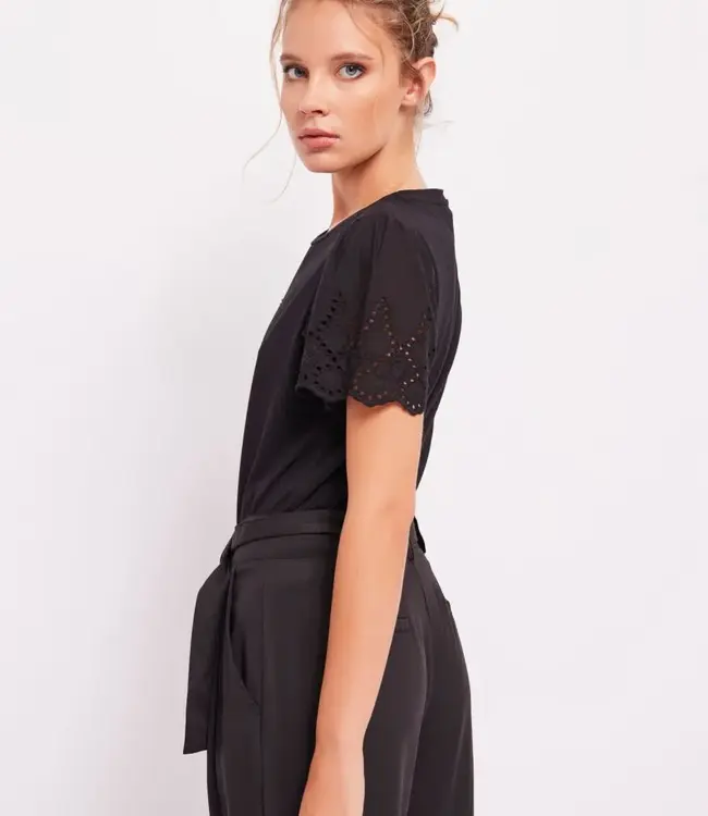 GAUDI Short Sleeve T-Shirt 411 BD64039 Black