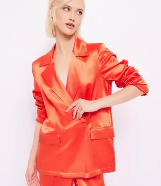 GAUDI Satin blazer 411FD35011 Nasturtium