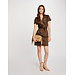 Morgan Zipped mini waisted dress 241-Risti khaki