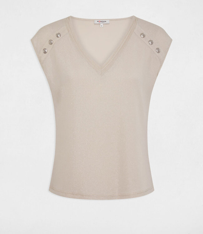 Morgan Short-sleeved t-shirt 241-Dili Ivoire