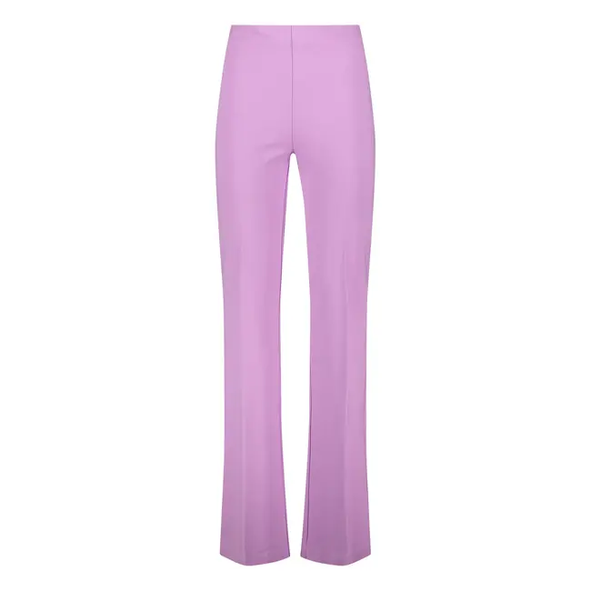 GAUDI Stretch flare broek viscose blend 411BD24002 Lila