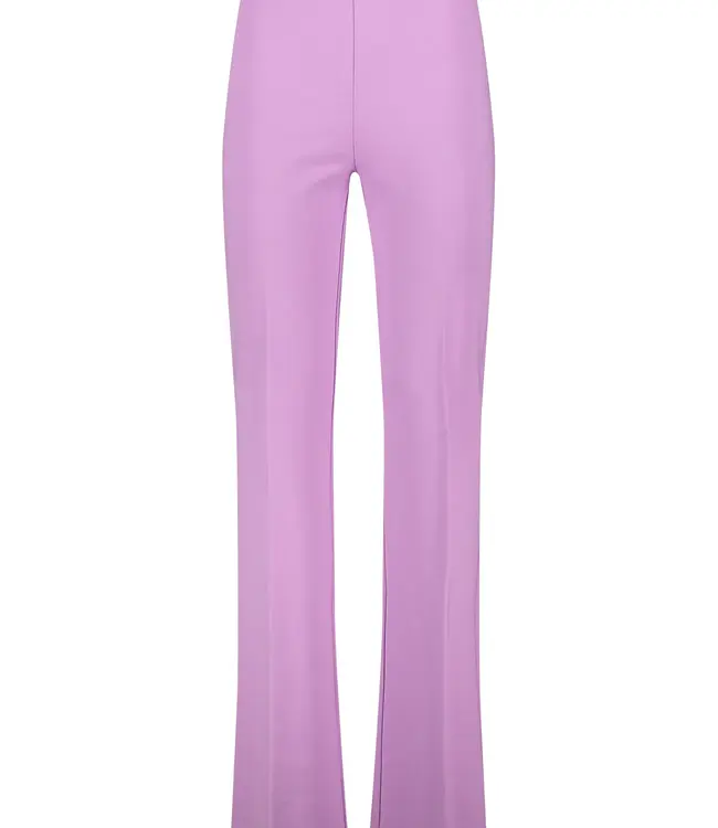 GAUDI Stretch flare broek viscose blend 411BD24002 Lila