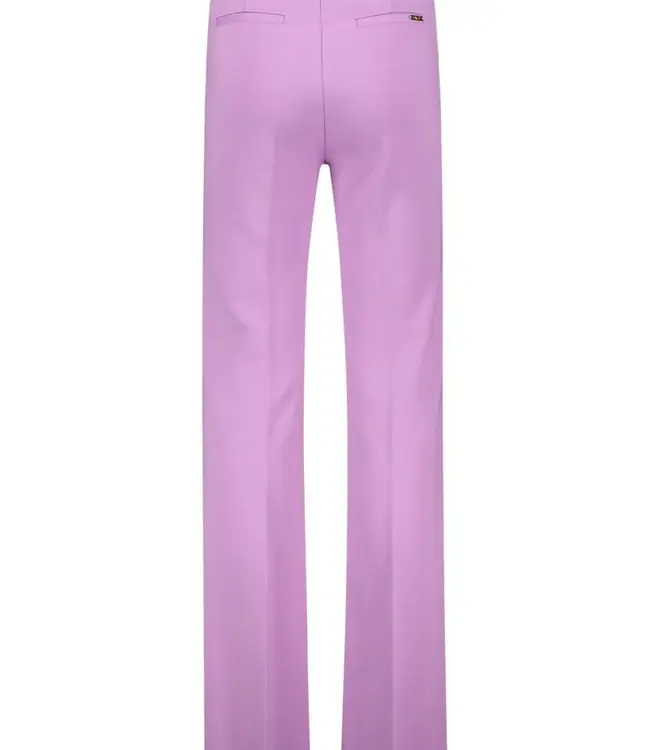GAUDI Stretch flare broek viscose blend 411BD24002 Lila