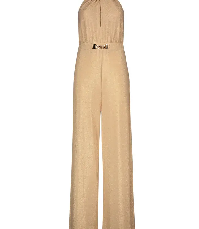 GAUDI Lurex jersey jumpsuit FD14006 Gold
