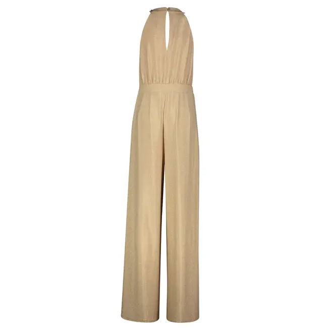 GAUDI Lurex jersey jumpsuit FD14006 Gold