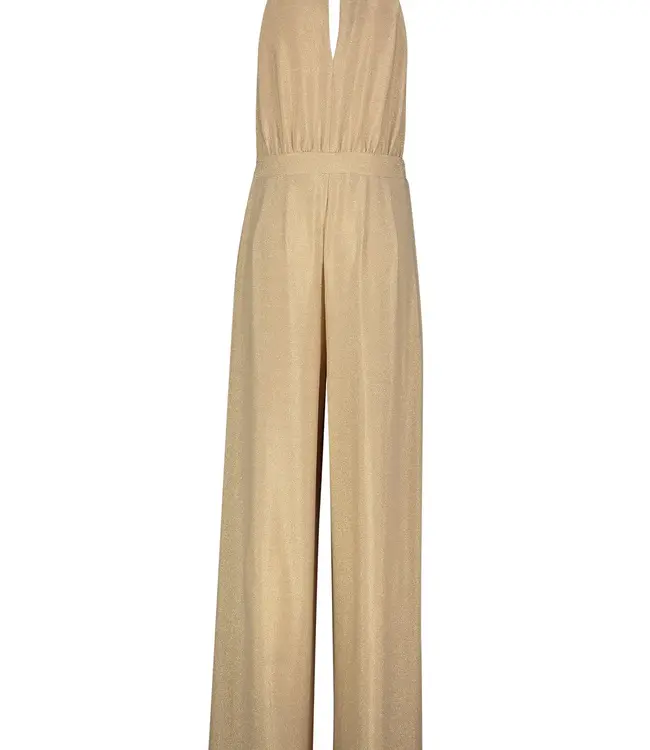 GAUDI Lurex jersey jumpsuit FD14006 Gold