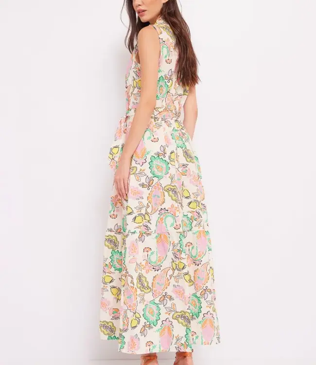 GAUDI Floral print katoen jurk 411BD15029