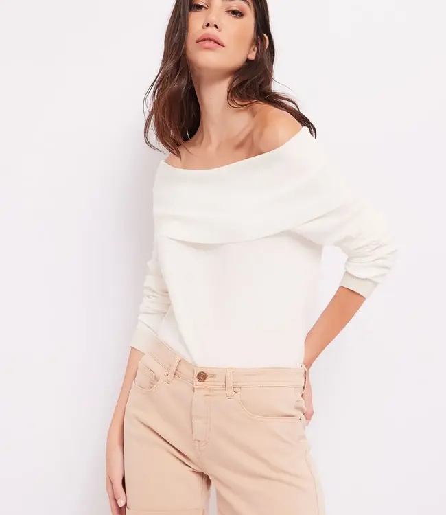 GAUDI Rib knit jumper 411BD53003 Pink