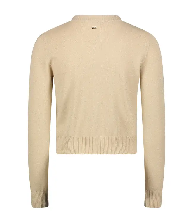 GAUDI Lurex cardigan 411FD53007 Black